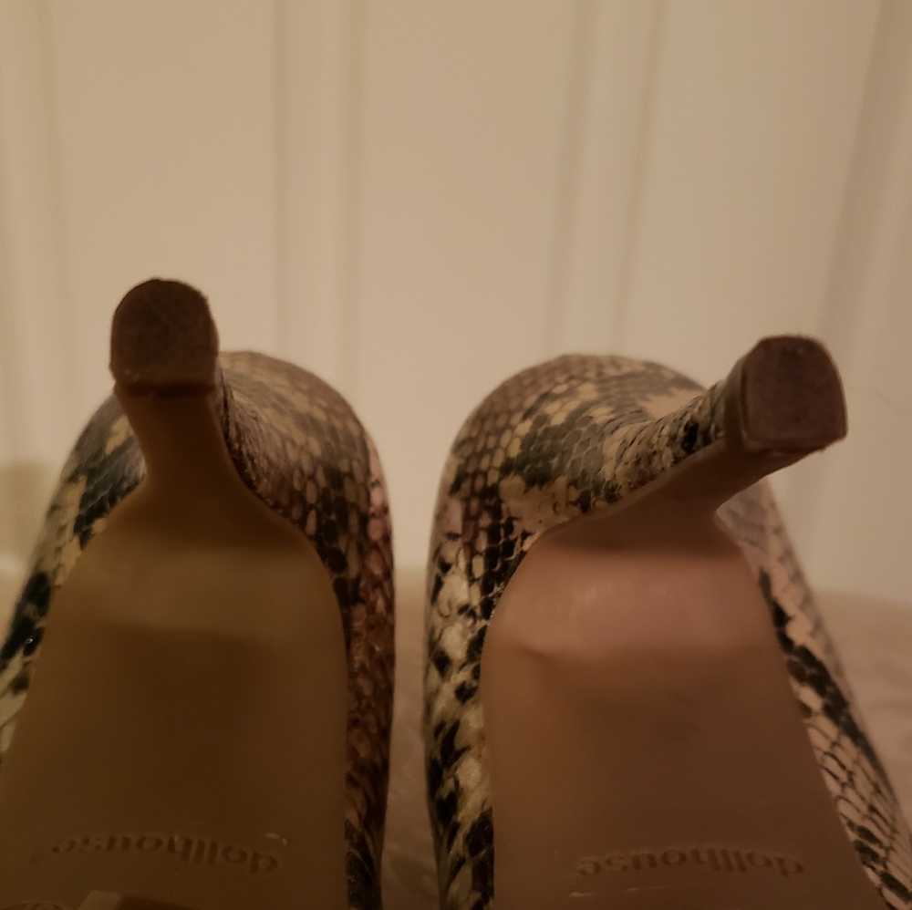 Snakeskin pattern heels - Picture 5 of 7